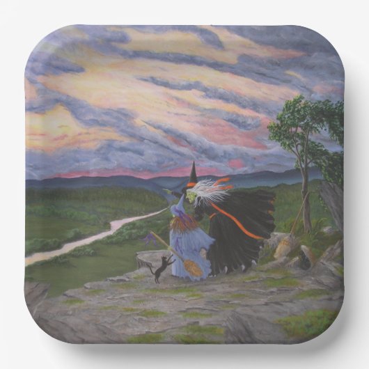 「初飛行」 ペーパープレート (正面)