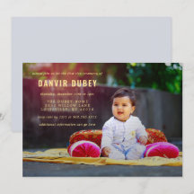 初食いの儀・写真招待状