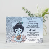 初食・米食べ初めの儀式招待状 招待状 (スタンド正面)