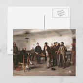 判事の前で ポストカード (正面/裏面)