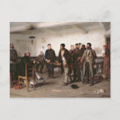 判事の前で ポストカード (正面)