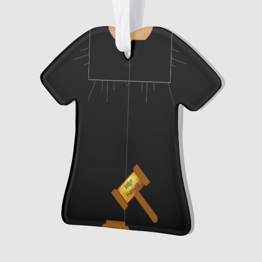 判事職 オーナメント (正面)