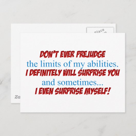 判事 ポストカード (正面/裏面)