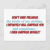 判事 ポストカード (正面)