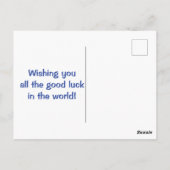 判断する前に考えて ポストカード (裏面)