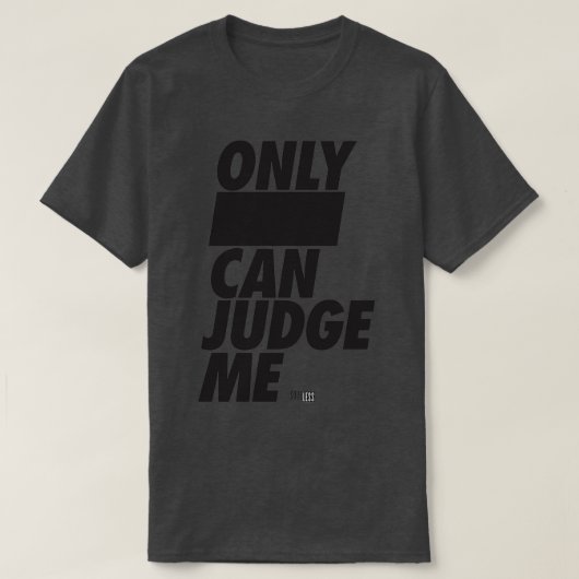 判断なし Tシャツ (デザイン正面)