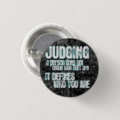 判断によってユーザーが定義される 缶バッジ (正面&裏面)