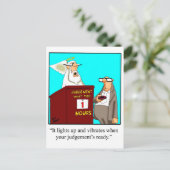 判断の準備が整った! ポストカード (スタンド正面)