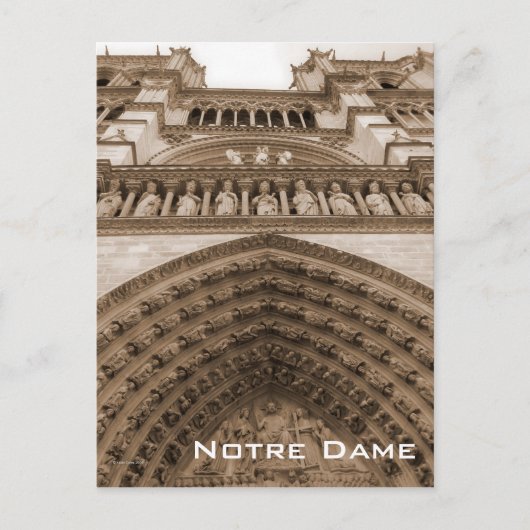 判断はがき見る ポストカード (正面)