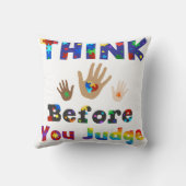 判断考えの前に クッション (裏面)