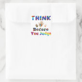 判断考えの前に スクエアシール (バッグ)