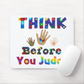 判断考えの前に マウスパッド (マウス)