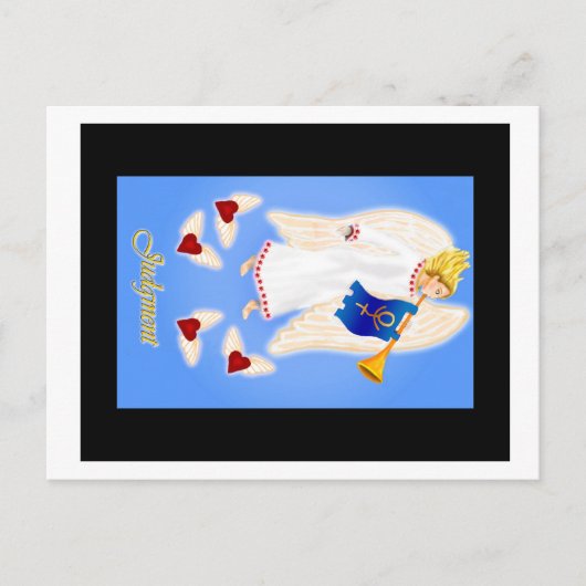 判断 – はがき (正面)