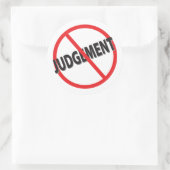 判決に赤スラッシュなし ラウンドシール (バッグ)