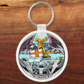 判決タロットカード キーホルダー (正面)