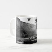 判決日のマグを来て下さい コーヒーマグカップ (正面左)