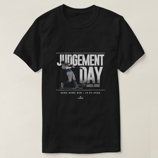 判決日62ndホームア走ロン裁判官ニューヨーク tシャツ (デザイン正面)