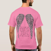 判決羽ティー Tシャツ (裏面)