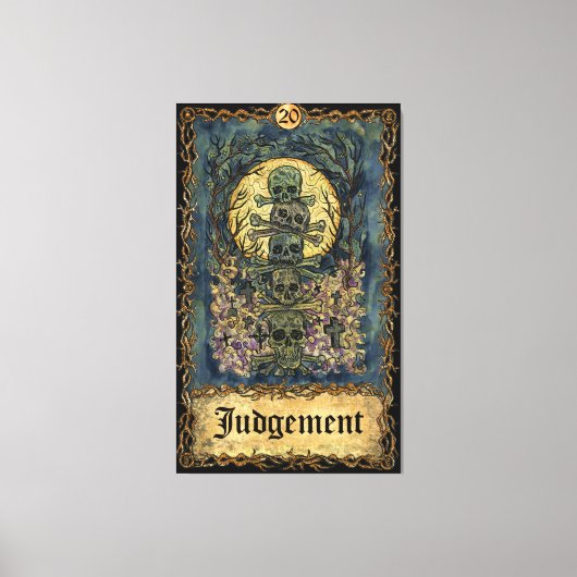 判決 キャンバスプリント (正面)