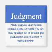 判決 マグネット (正面)