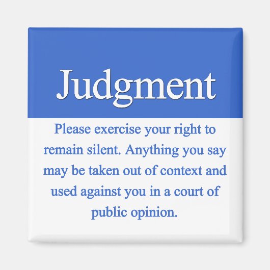 判決 マグネット (正面)