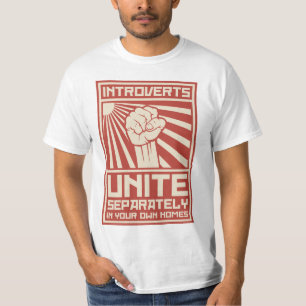 別に結合しますあなた自身の家で内に向けます Tシャツ