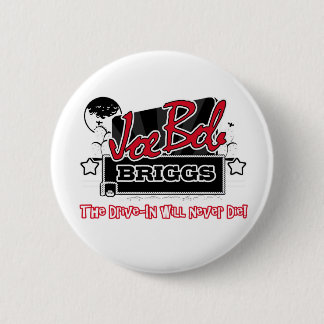 別のものはドライブ・イン決してボタン死にません 缶バッジ