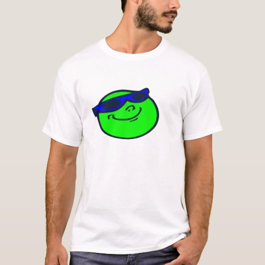 別のものは喜びの緑に直面します Tシャツ (正面)
