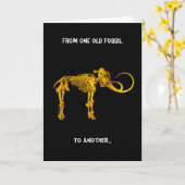 別のものへの1つの古い化石から、… カード (黄色い花)