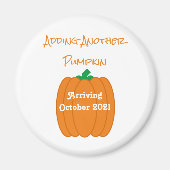 別のカボチャの追加 マグネット (正面)