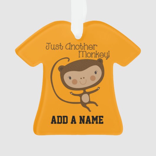 別のサル オーナメント (正面)