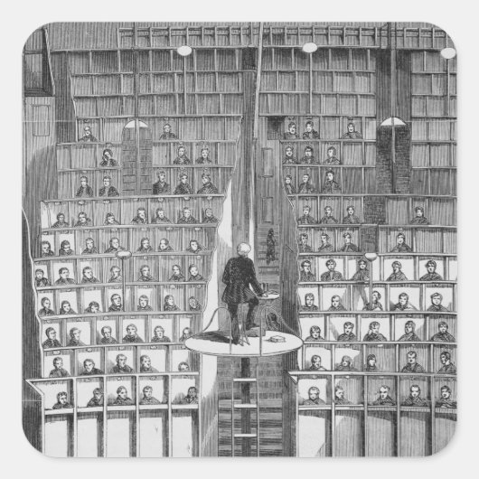 別のシステム上のチャペルの成人学校 スクエアシール (正面)