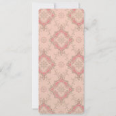 別のチャプターのみ…ヴィンテージピンクカードブックマーク (裏面)