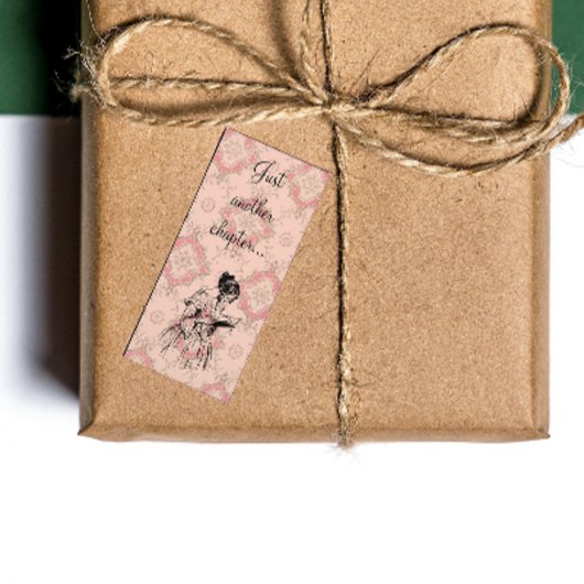 別のチャプターのみ…ヴィンテージピンクカードブックマーク スキニー名刺