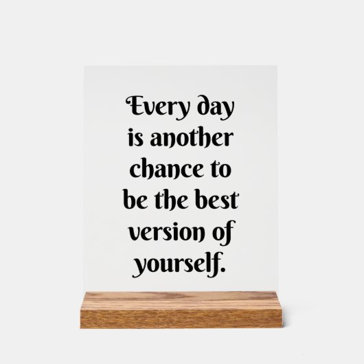 別のチャンスのアクリル記号 アクリルサイン (正面)