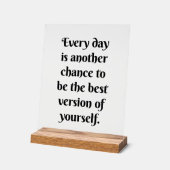 別のチャンスのアクリル記号 アクリルサイン (傾斜)