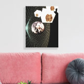 別のディメンションへの移行 キャンバスプリント (インサイチュ (リビング))