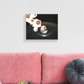 別のディメンションへの移行 キャンバスプリント (インサイチュ (リビング))