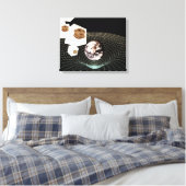 別のディメンションへの移行 キャンバスプリント (インサイチュ (寝室))