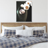 別のディメンションへの移行 キャンバスプリント (インサイチュ (寝室))