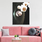 別のディメンションへの移行 キャンバスプリント (インサイチュ (リビング))