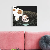 別のディメンションへの移行 キャンバスプリント (インサイチュ (リビング))