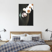 別のディメンションへの移行 キャンバスプリント (インサイチュ (寝室))