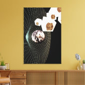 別のディメンションへの移行 キャンバスプリント (インサイチュ (リビング))