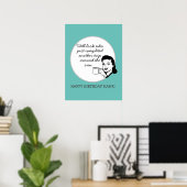 別のトリップザのまわりにサンおもしろいレトロカスタム ポスター (ホームオフィス)