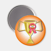 別のトロフィー マグネット (正面/裏面)