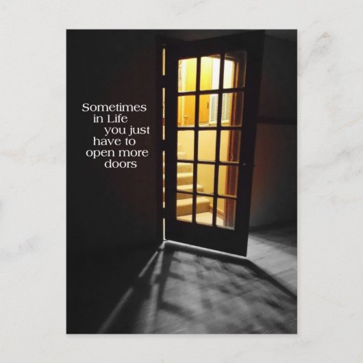 別のドアカードを開く ポストカード (正面)