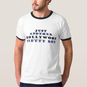 別のハリウッドのかわいらしい男の子の信号器のTシャツ Tシャツ