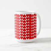 別のハートクラシックマグ コーヒーマグカップ (正面右)