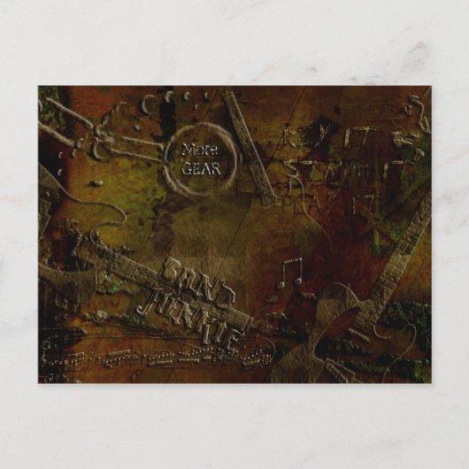 別のバンドJunkie ポストカード (正面)